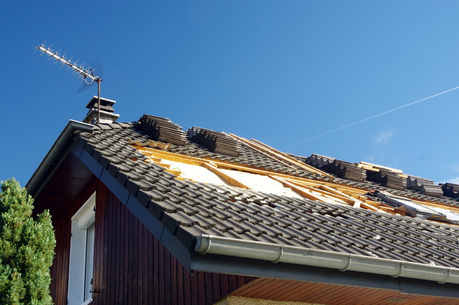 Une rénovation ou une nouvelle construction. Une rénovation ou une nouvelle construction